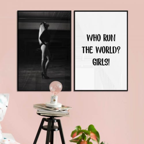 poster set who run the world