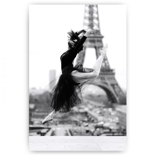 poster danseres Eiffeltoren