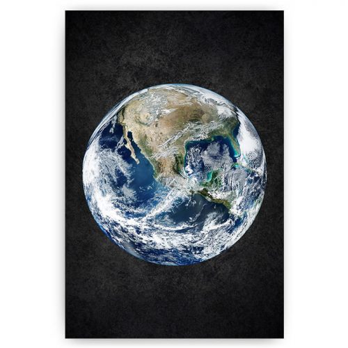 poster planeet aarde aardbol