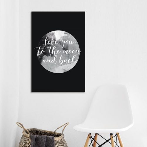 poster love you to the moon