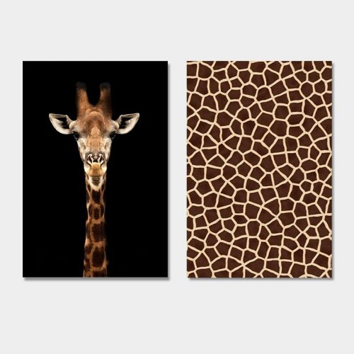poster schilderij set giraf