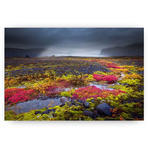 Herst landschap IJsland